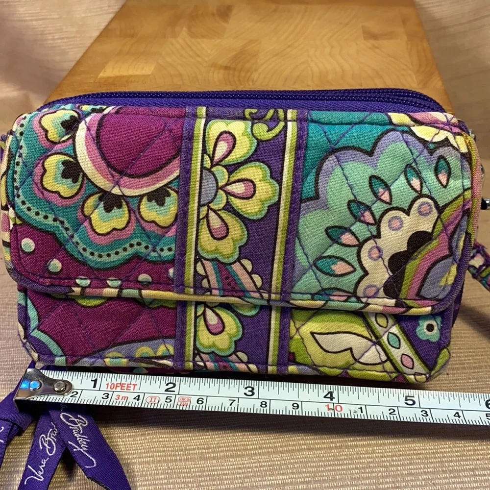 Vera Bradley quilted cotton wallet - Picture 2 of 16